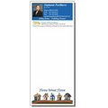 High Quality Notepad! 3 1/2" x 8" Home Sweet Home Notepad - 25 Sheets